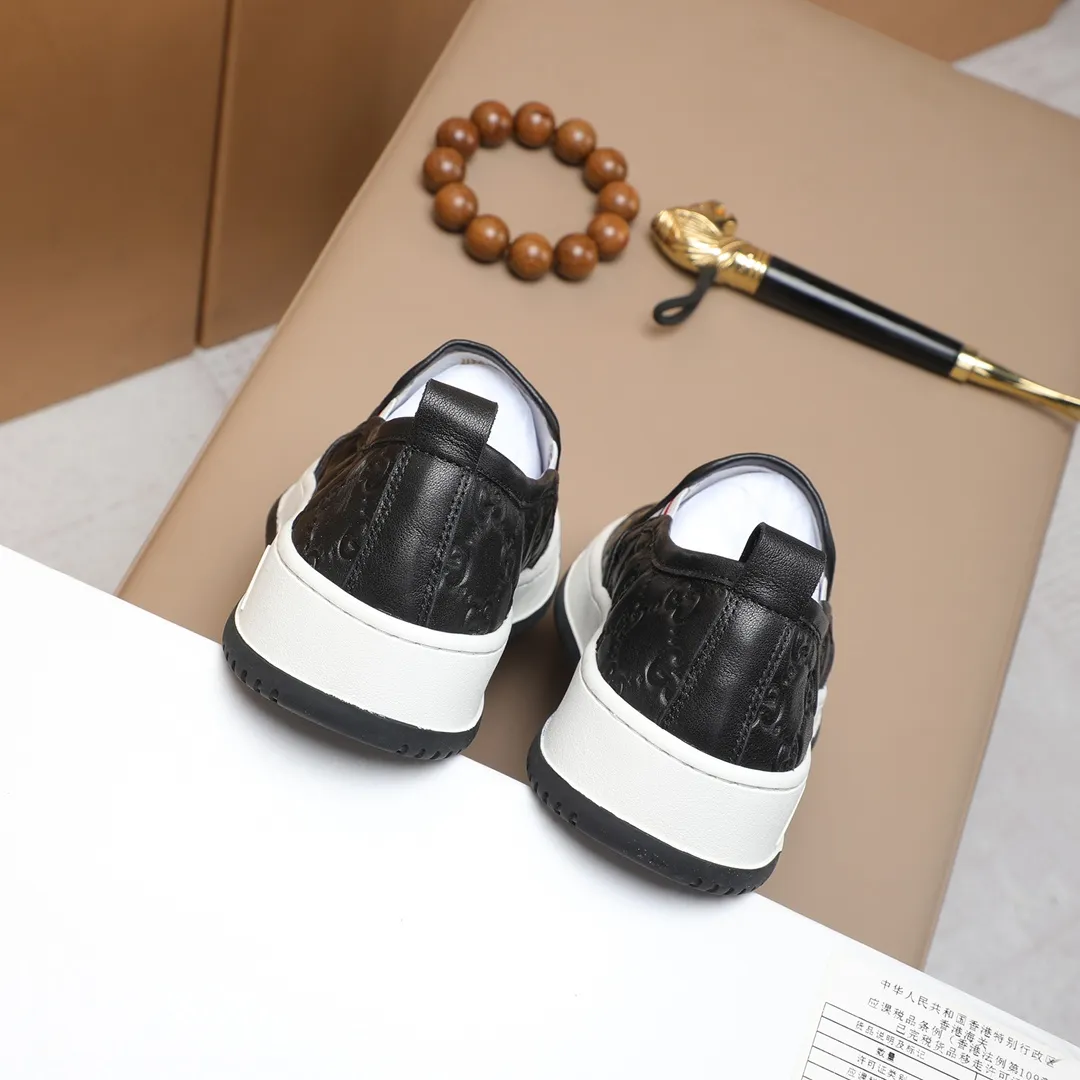 Men's shoes💰440 GUCCI🔍🔍2023 latest model On sale at the same time at the counter, original calfskin imported from Italy, genuine leather lining, (high-end, luxury, and class) exquisite workmanship, soles: original soles specially provided by the original factory, ⚠Exclusive double-layer movable molded soles are super comfortable⚠, real photos🎬The real ones are better🔍🔍"High quality·Follow the order" code number 38-44